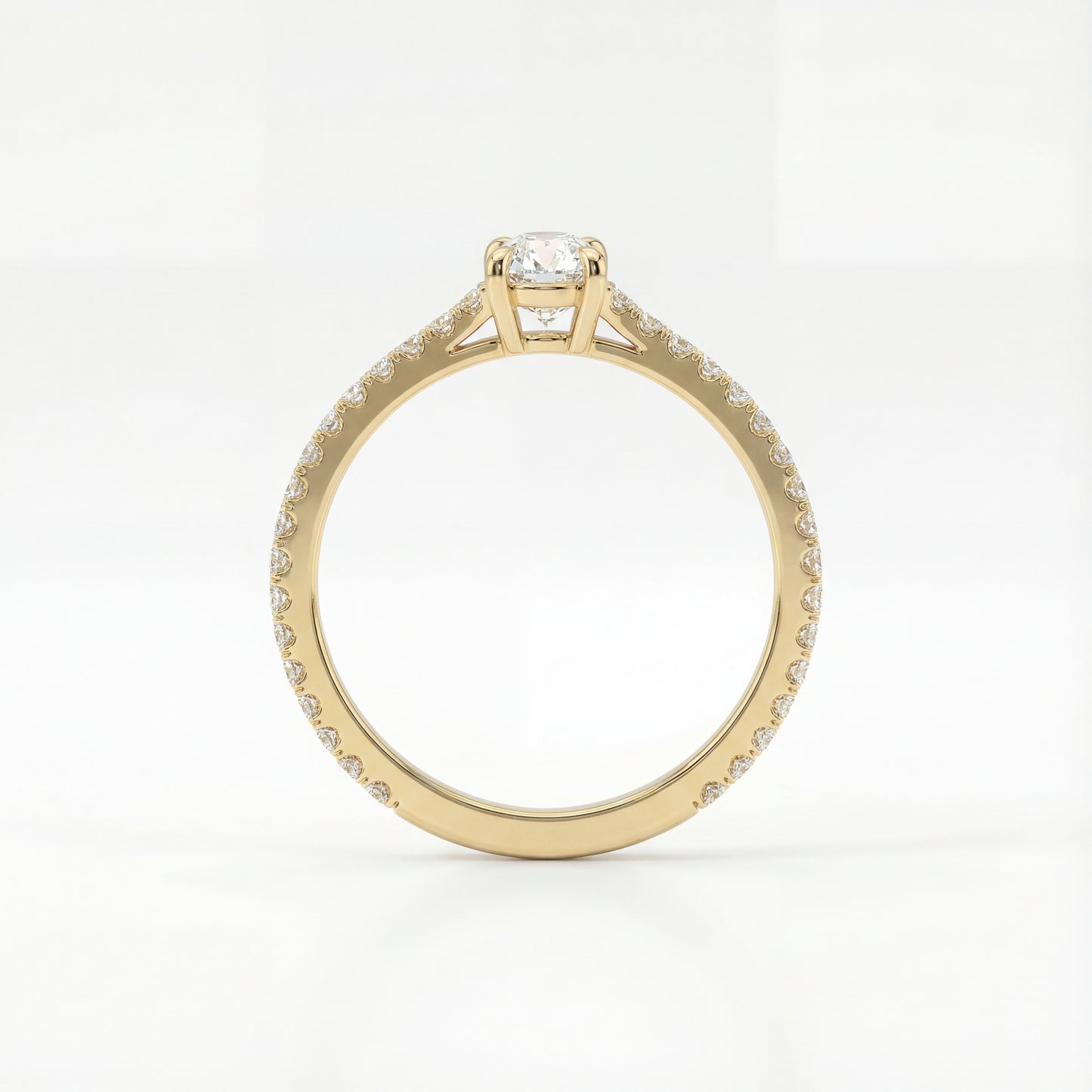 Éternité Oval Ring