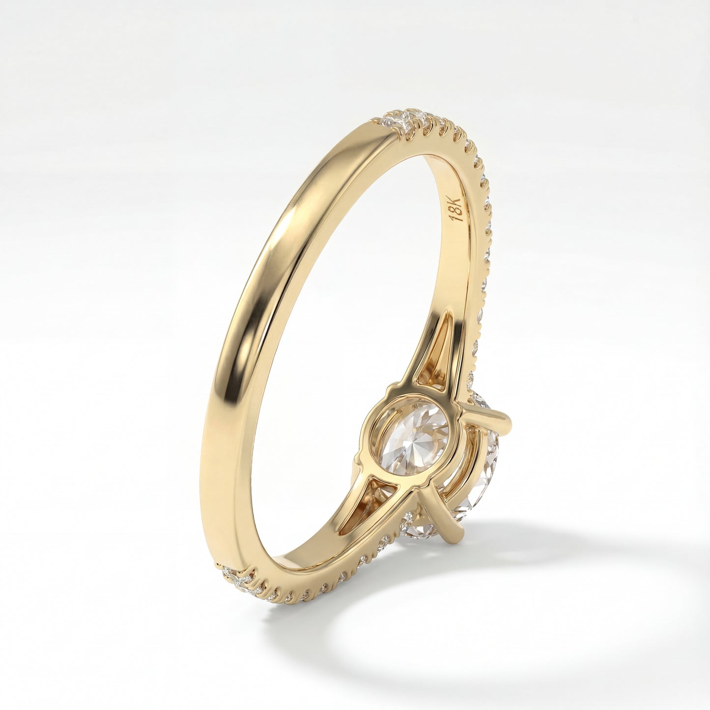 Éternité Oval Ring